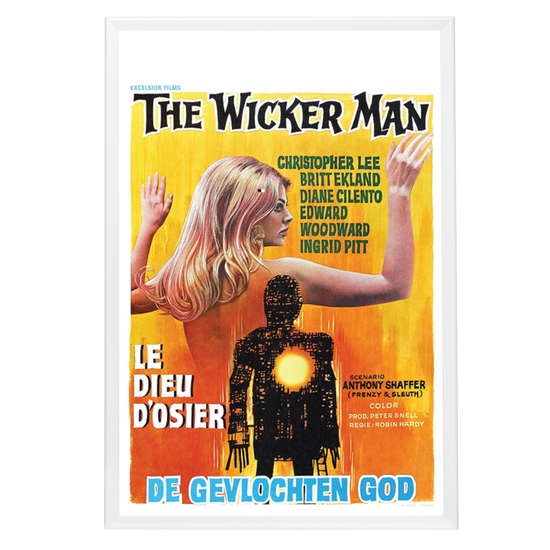 "Wicker Man" (1973) Framed Movie Poster