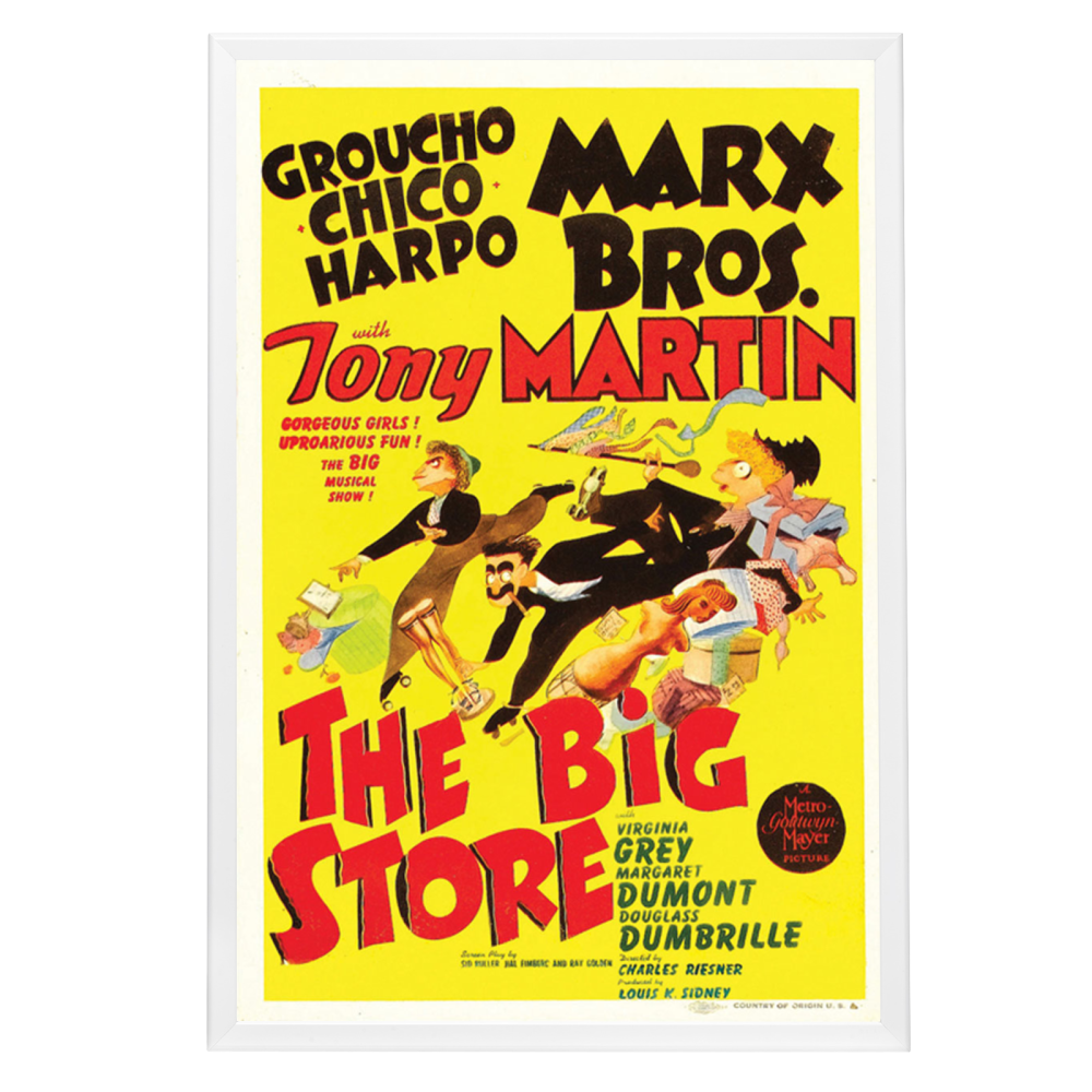"Big Store" (1941) Framed Movie Poster