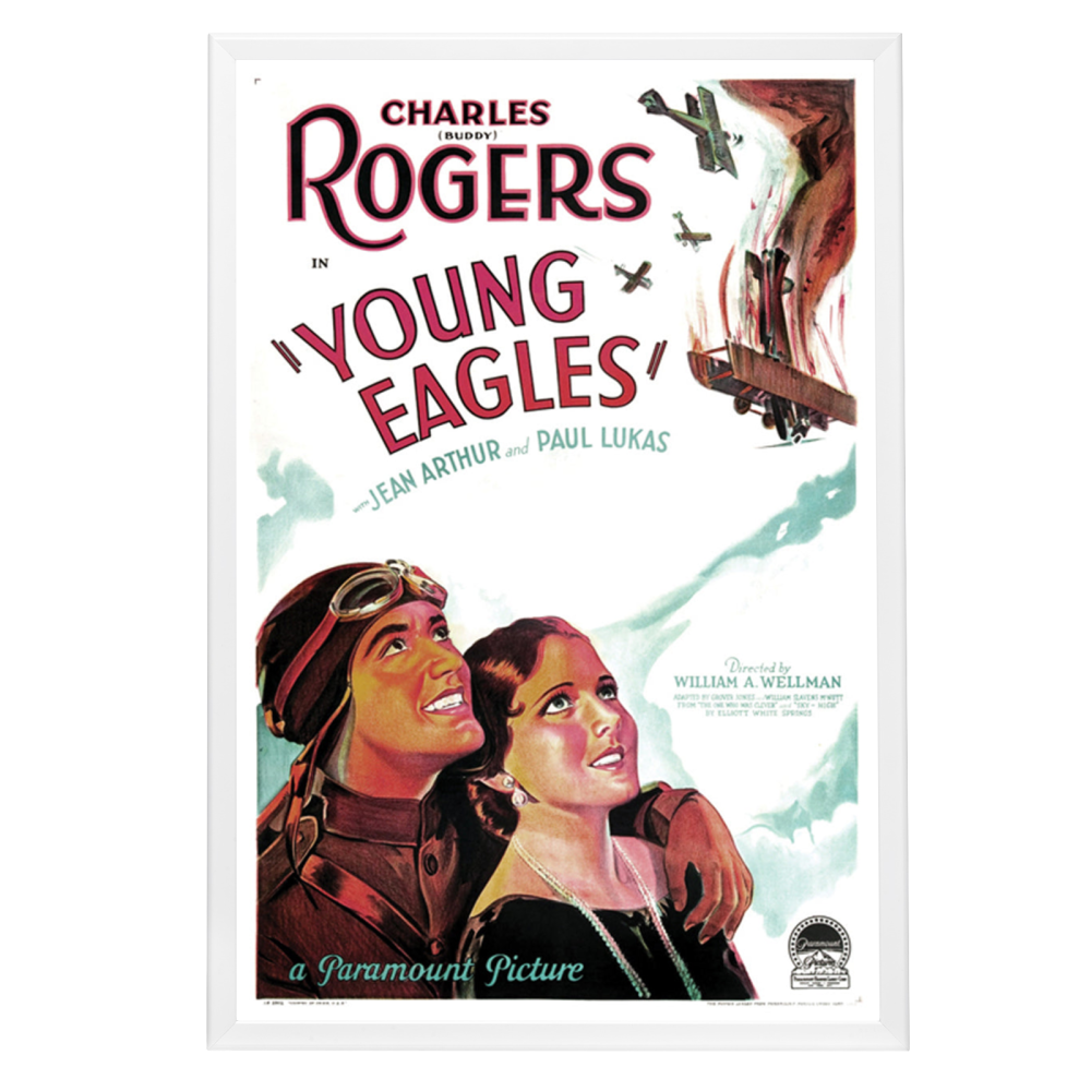 "Young Eagles" (1930) Framed Movie Poster