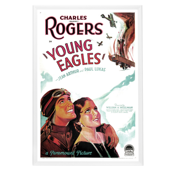 "Young Eagles" (1930) Framed Movie Poster