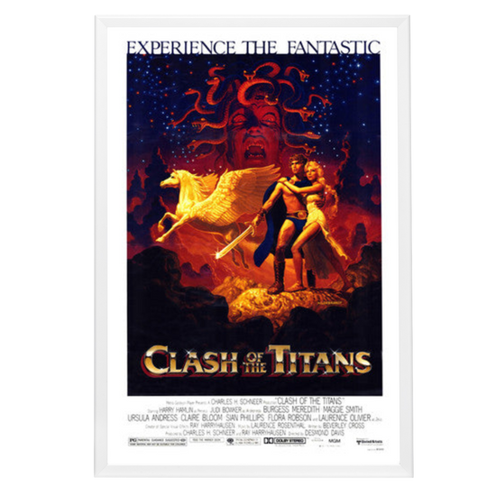 "Clash of the Titans" (1981) Framed Movie Poster