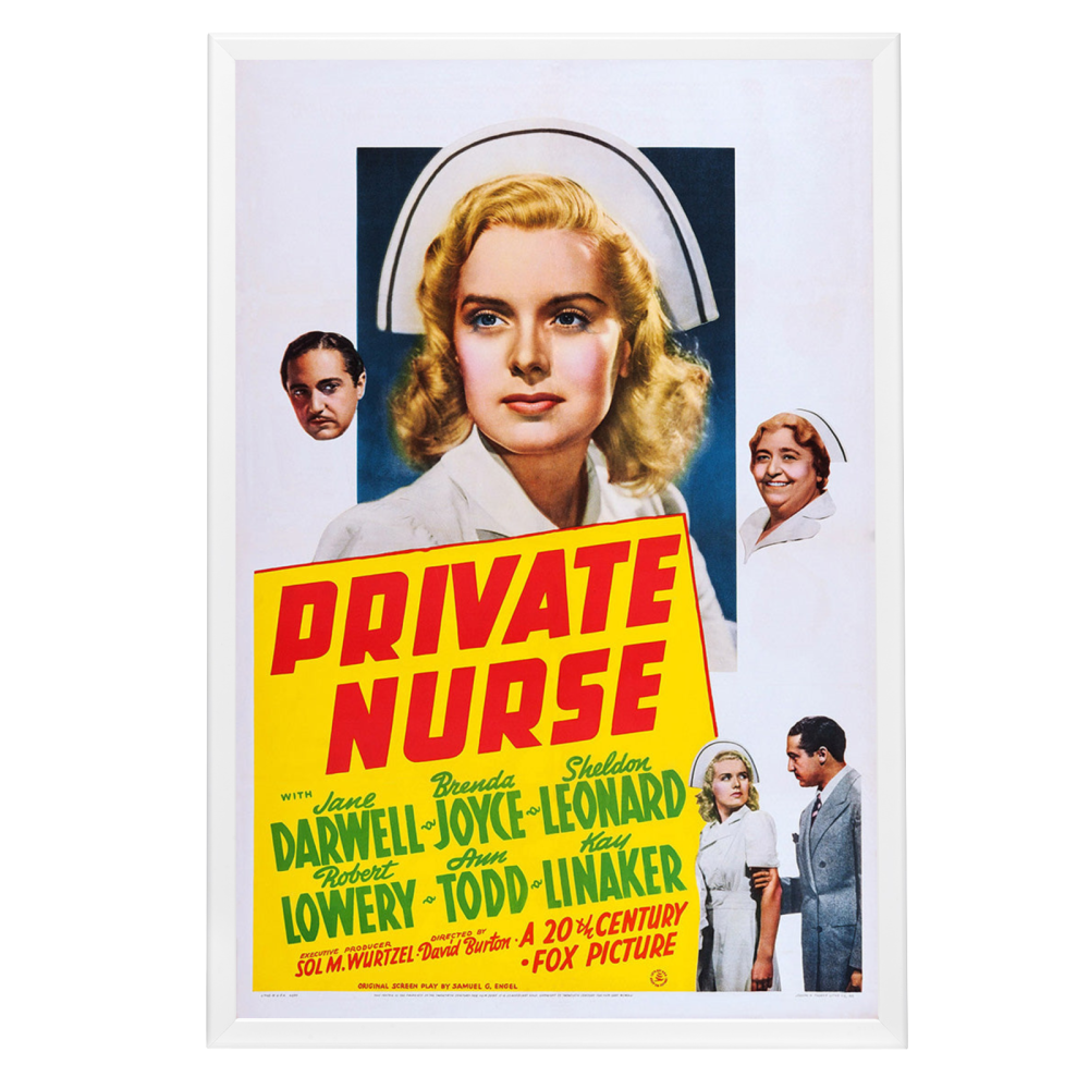 "Private Nurse" (1941) Framed Movie Poster