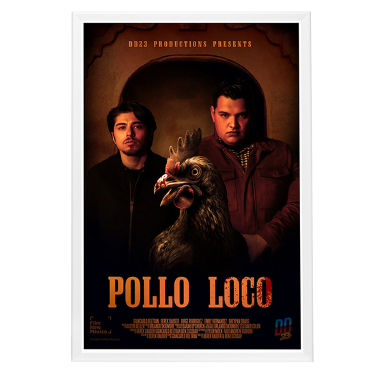 "Pollo Loco" (2023) Framed Movie Poster