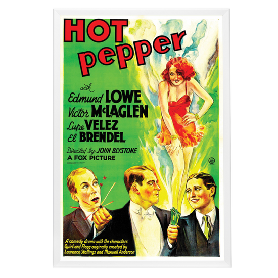 "Hot Pepper" (1933) Framed Movie Poster