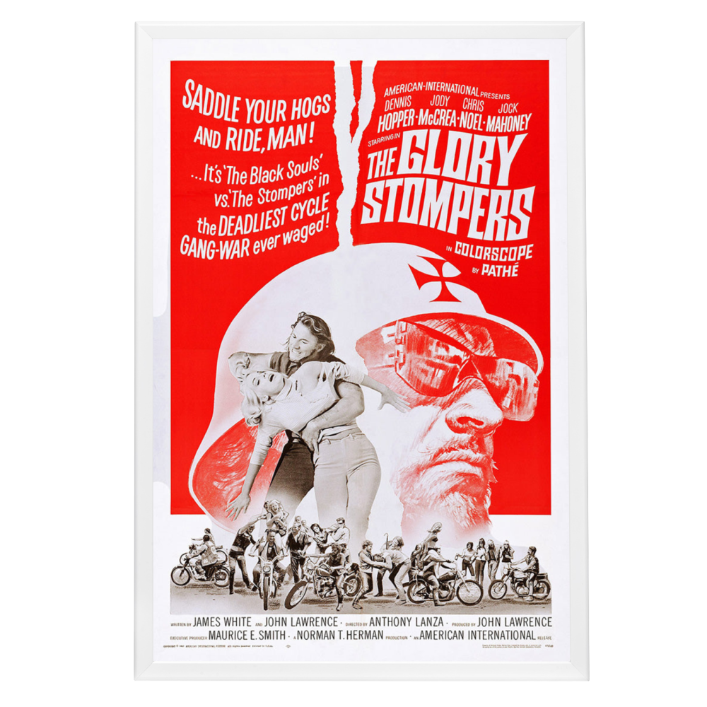 "Glory Stompers" (1968) Framed Movie Poster