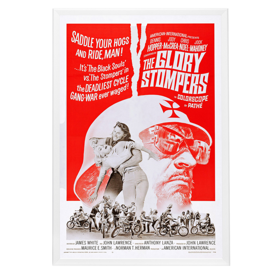 "Glory Stompers" (1968) Framed Movie Poster