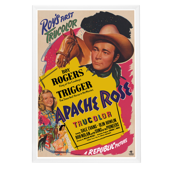 "Apache Rose" (1947) Framed Movie Poster