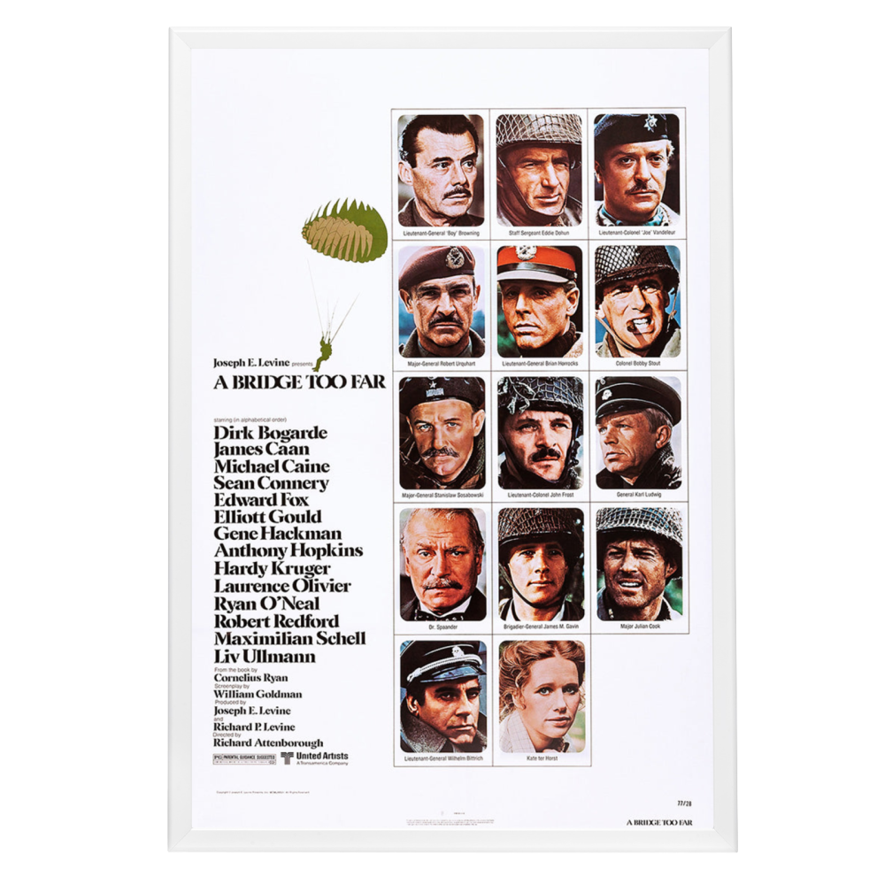 "Bridge Too Far" (1977) Framed Movie Poster
