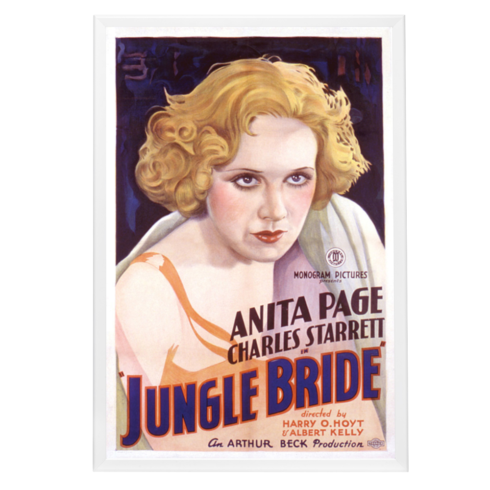 "Jungle Bride" (1933) Framed Movie Poster