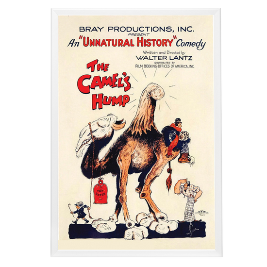 "Camel's Hump How The Camel Got His Hump" (1927) Framed Movie Poster