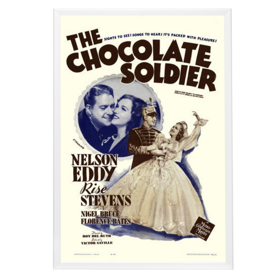 "Chocolate Soldier" (1941) Framed Movie Poster