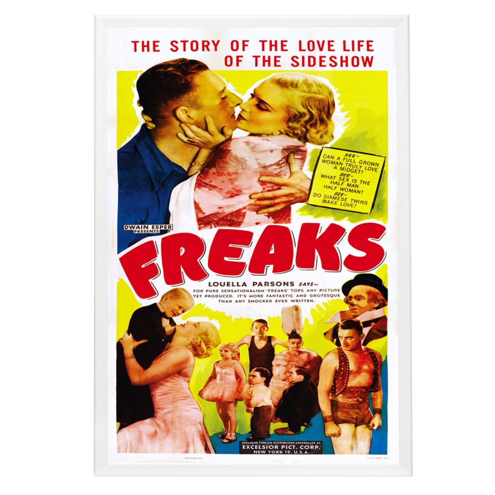 "Freaks" (1932) Framed Movie Poster