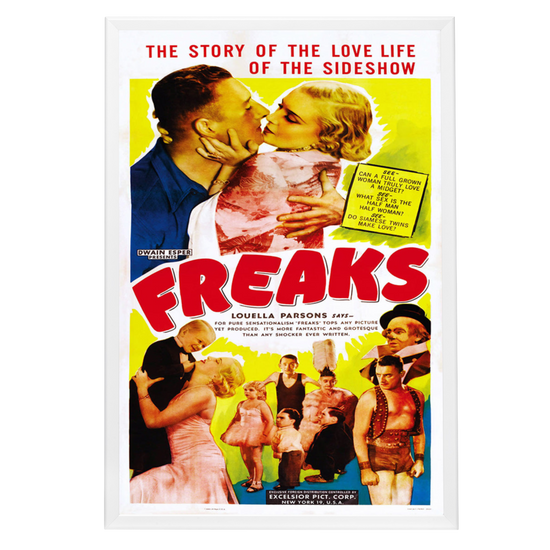 "Freaks" (1932) Framed Movie Poster