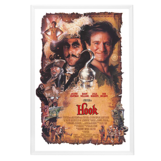 "Hook" (1991) Framed Movie Poster