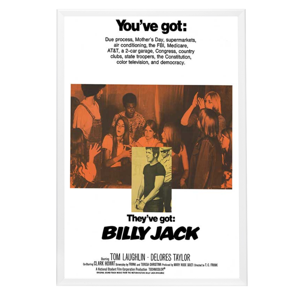 "Billy Jack" (1971) Framed Movie Poster