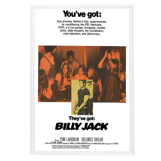 "Billy Jack" (1971) Framed Movie Poster