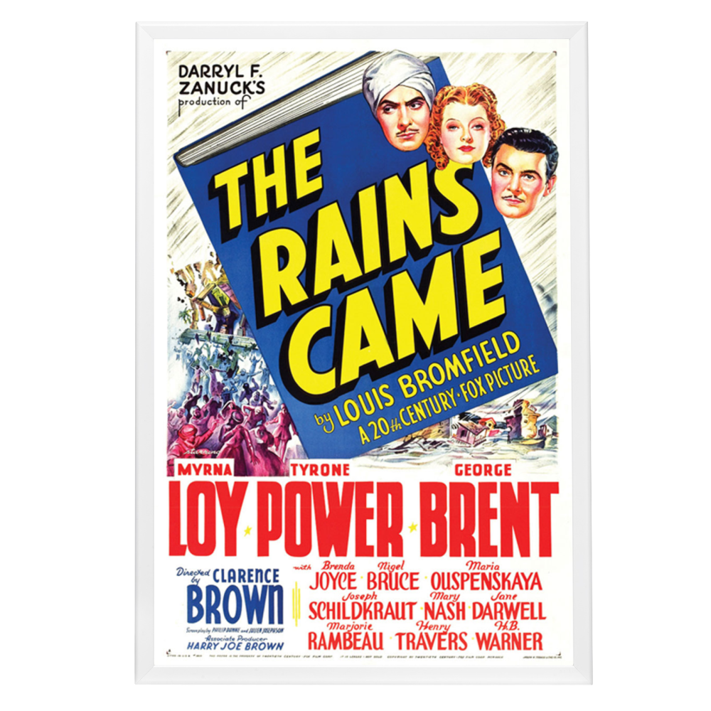 "Rains Came" (1939) Framed Movie Poster