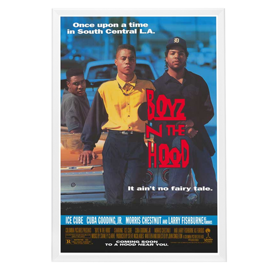 "Boyz N The Hood" (1991) Framed Movie Poster