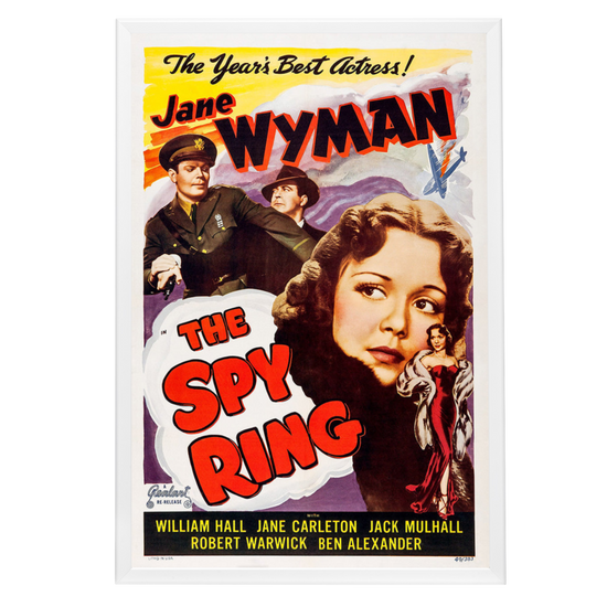 "Spy Ring" (1938) Framed Movie Poster