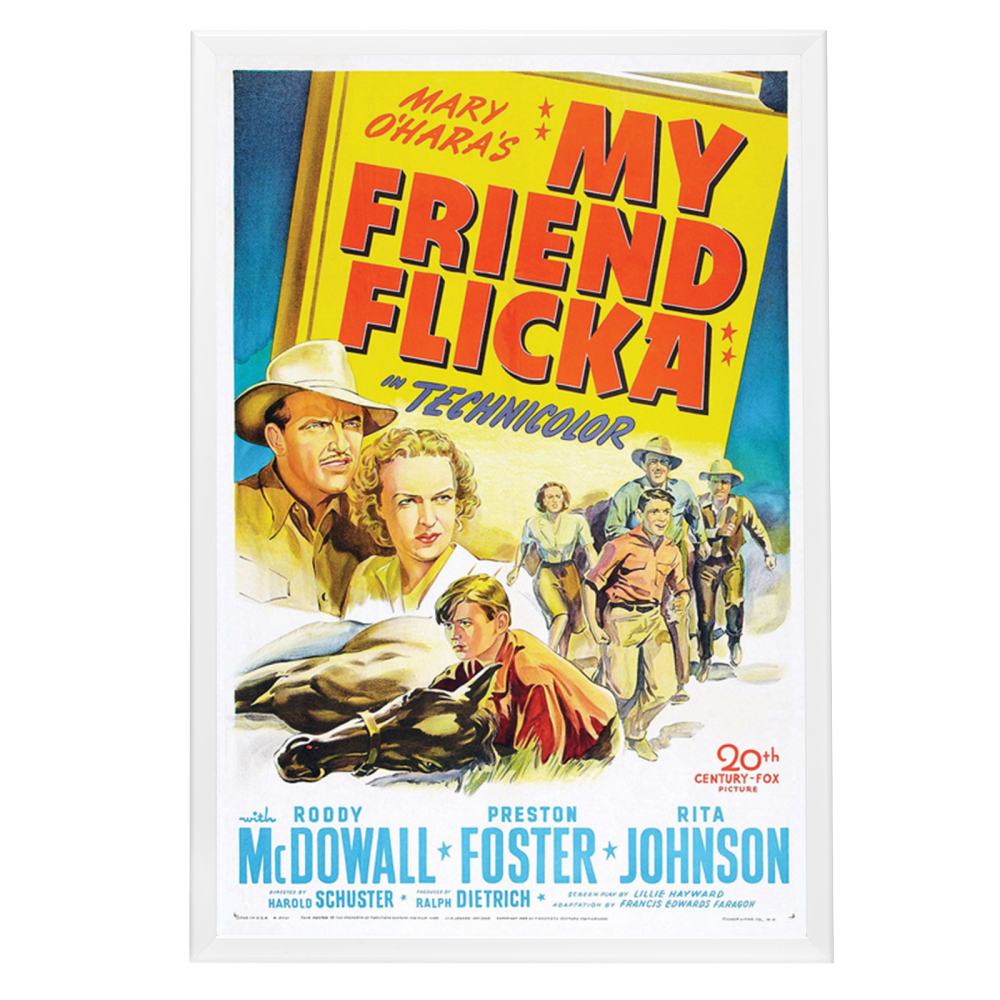 "My Friend Flicka" (1943) Framed Movie Poster