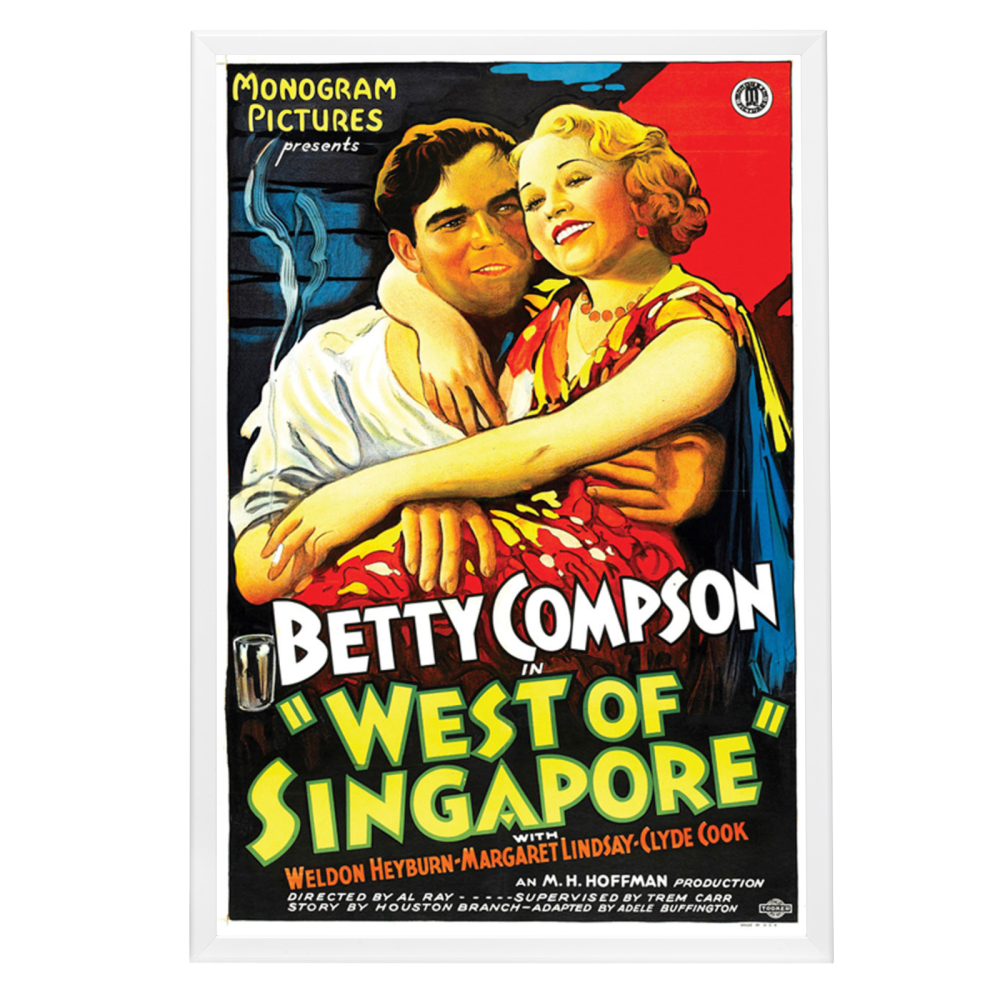 "West Of Singapore" (1933) Framed Movie Poster