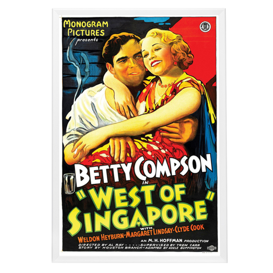 "West Of Singapore" (1933) Framed Movie Poster