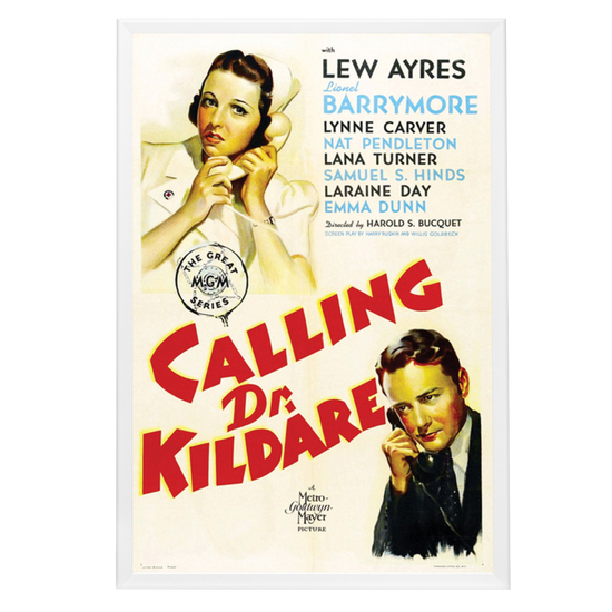 "Calling Dr. Kildare" (1939) Framed Movie Poster