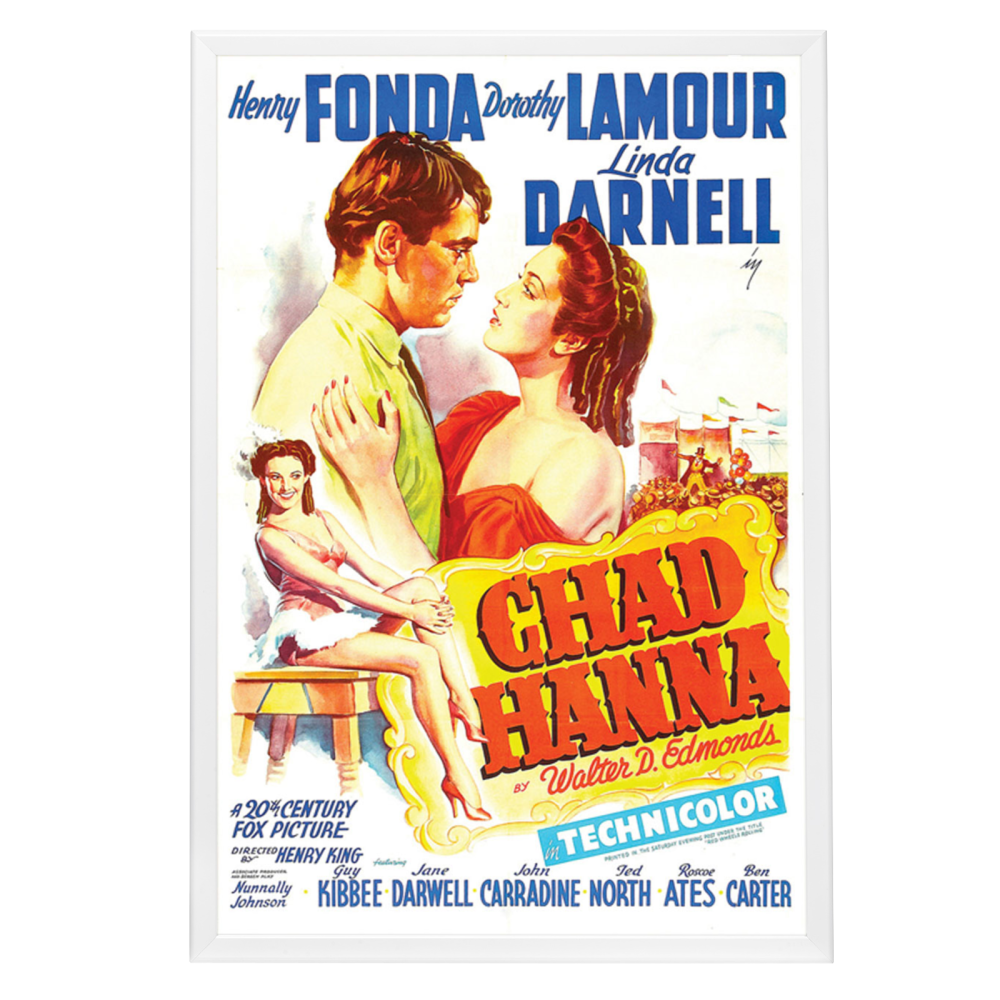 "Chad Hanna" (1940) Framed Movie Poster
