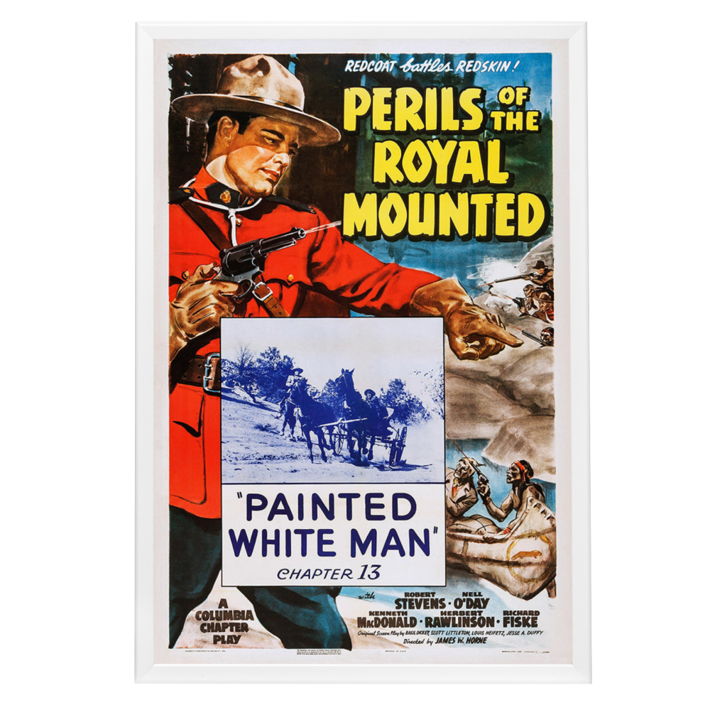 "Perils Of The Royal Mounted" (1942) Framed Movie Poster