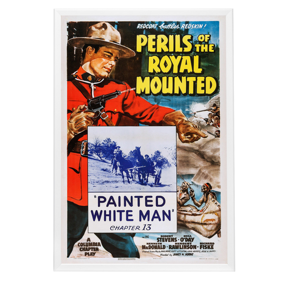 "Perils Of The Royal Mounted" (1942) Framed Movie Poster