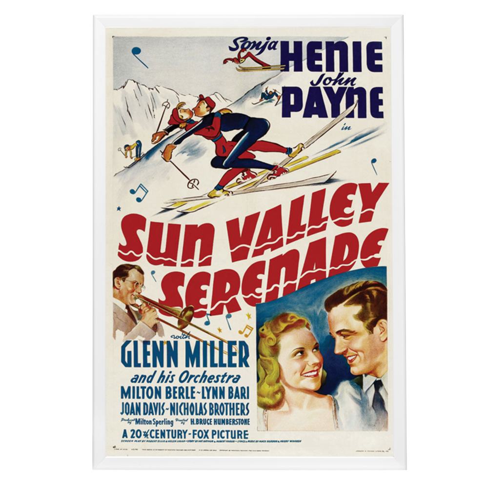 "Sun Valley Serenade" (1941) Framed Movie Poster