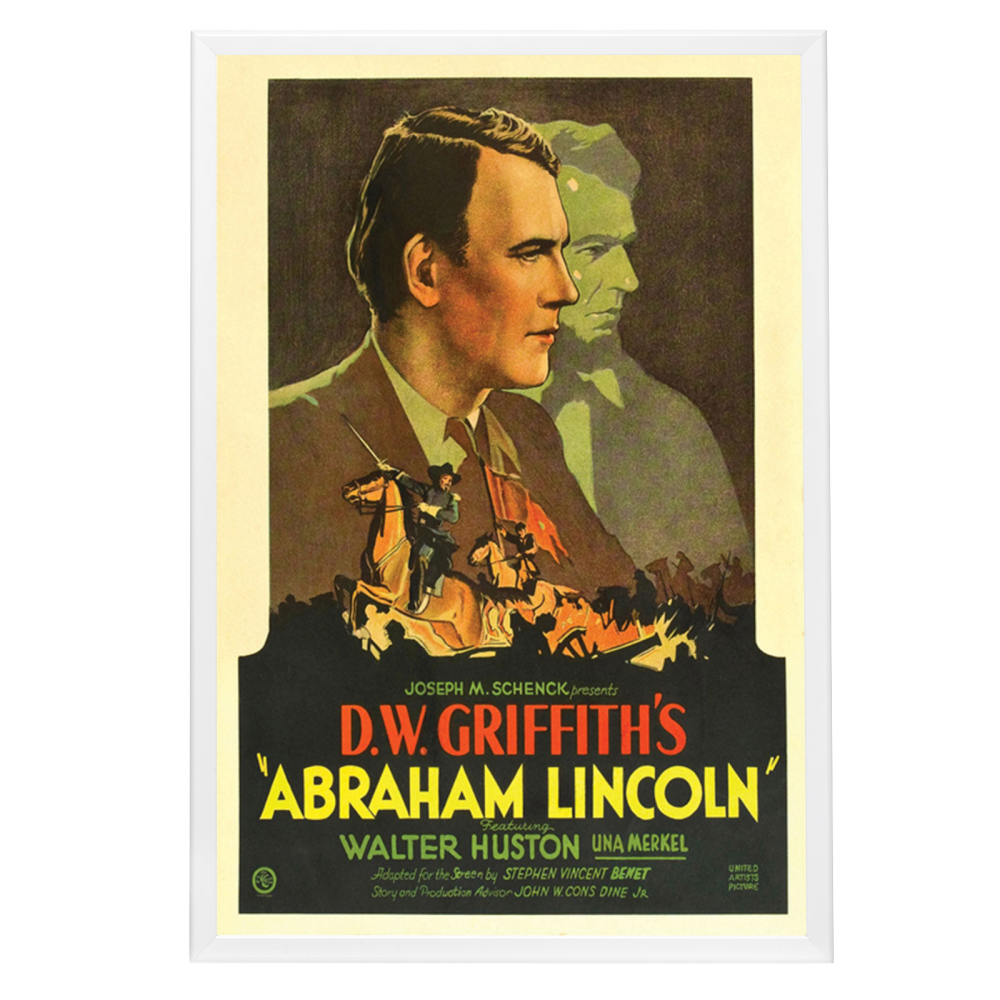 "Abraham Lincoln" (1930) Framed Movie Poster