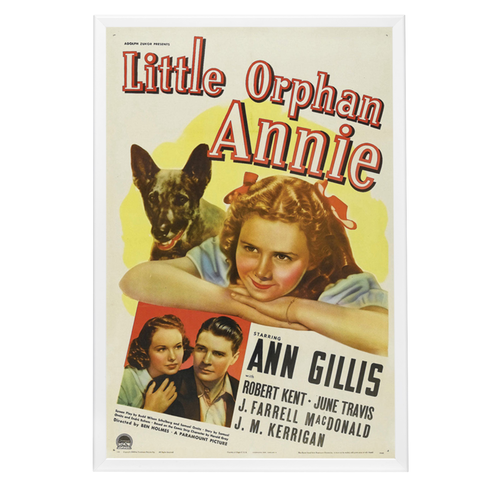 "Little Orphan Annie" (1938) Framed Movie Poster