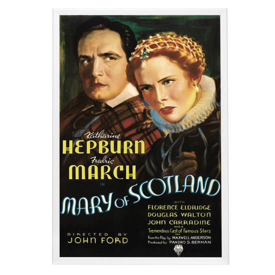 "Mary Of Scotland" (1936) Framed Movie Poster