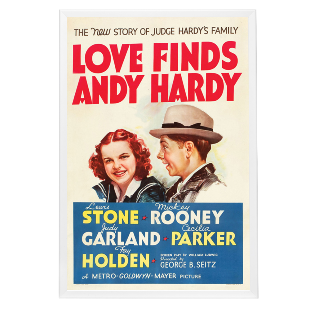 "Love Finds Andy Hardy" (1938) Framed Movie Poster