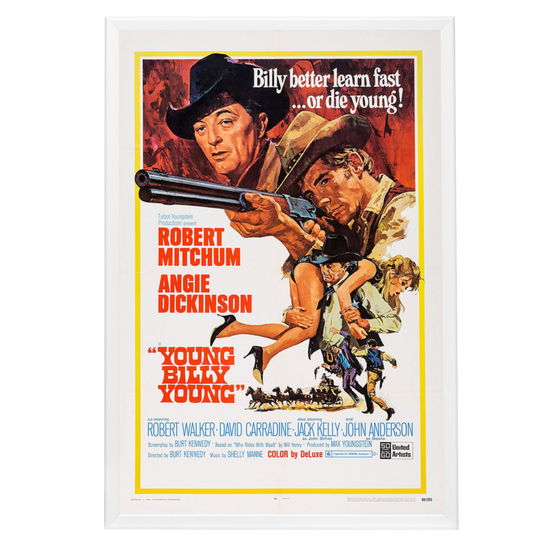 "Young Billy Young" (1969) Framed Movie Poster