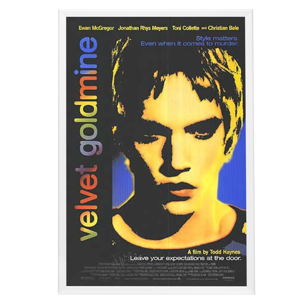"Velvet Goldmine" (1998) Framed Movie Poster