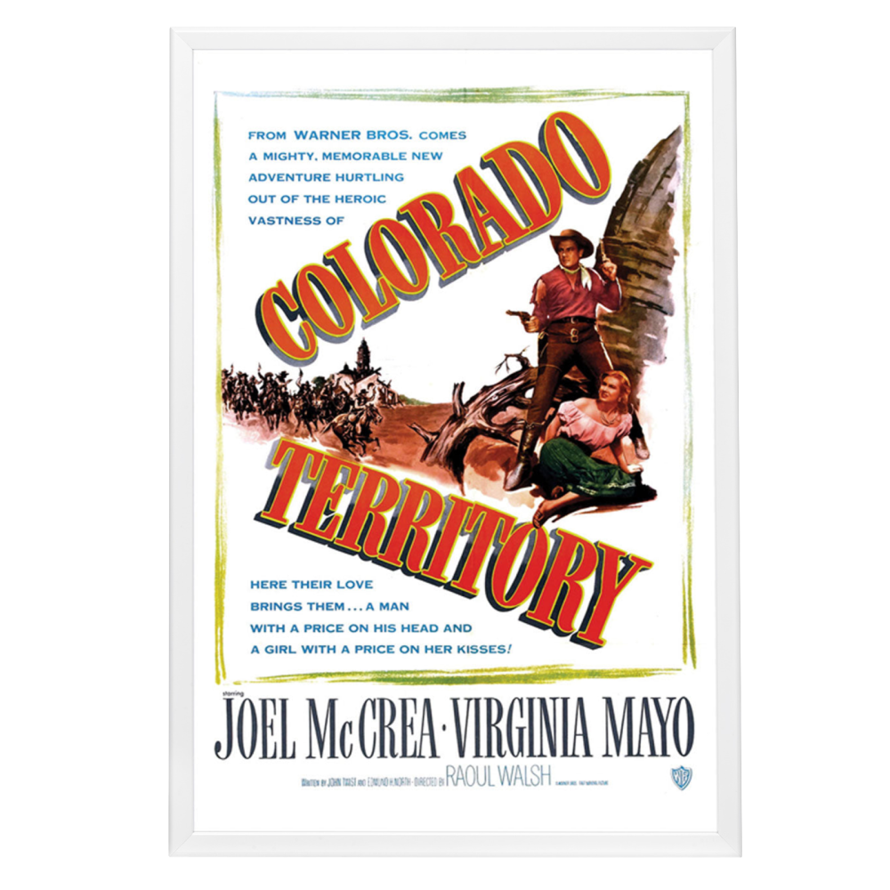 "Colorado Territory" (1949) Framed Movie Poster