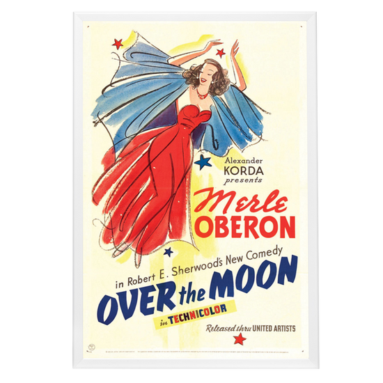 "Over The Moon" (1939) Framed Movie Poster