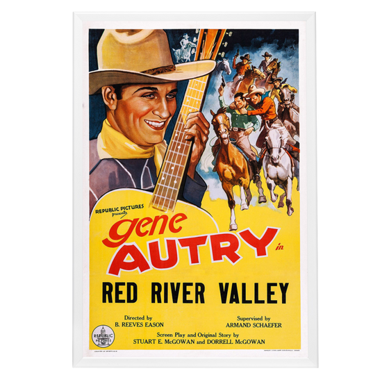 "Red River Valley" (1936) Framed Movie Poster