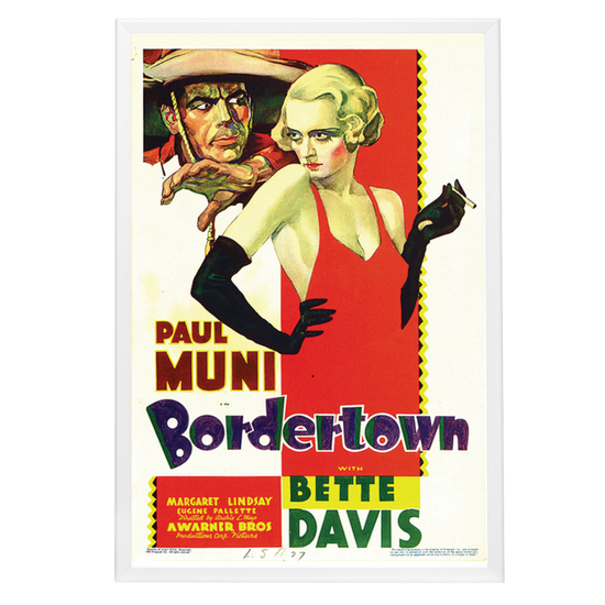 "Bordertown" (1935) Framed Movie Poster