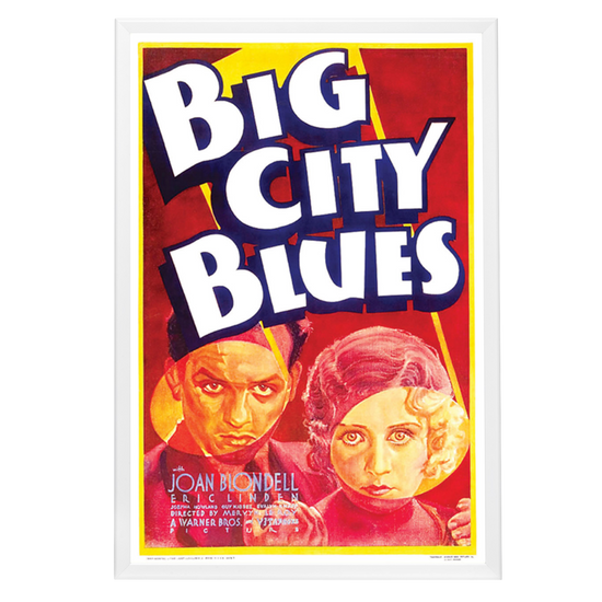 "Big City Blues" (1932) Framed Movie Poster