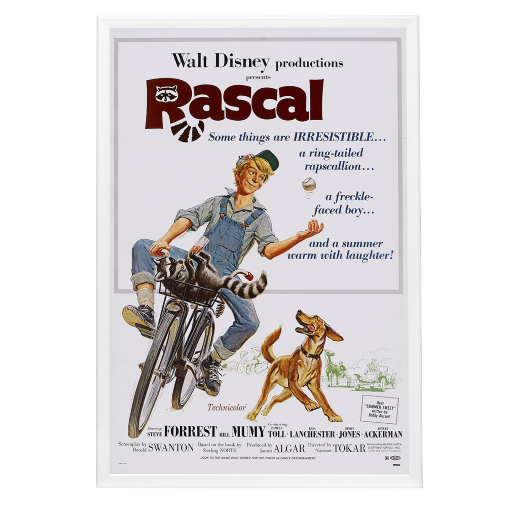 "Rascal" (1969) Framed Movie Poster