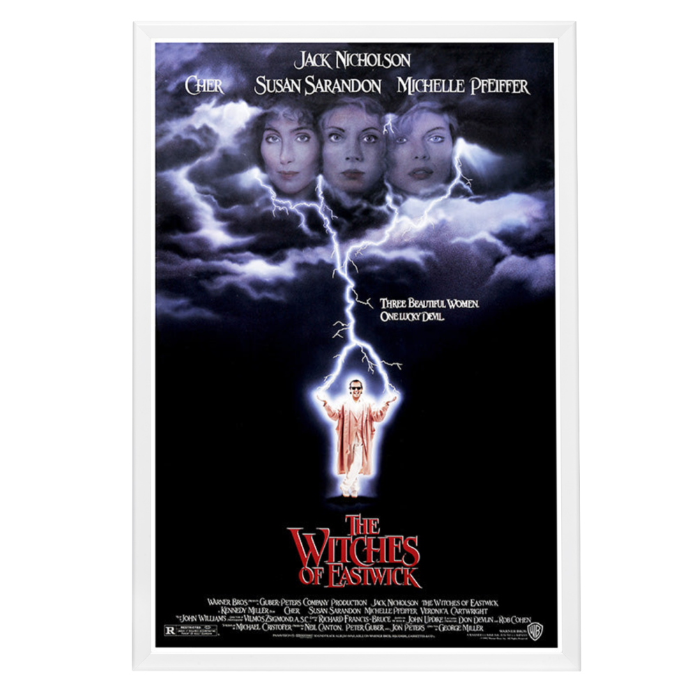 "Witches of Eastwick" (1987) Framed Movie Poster