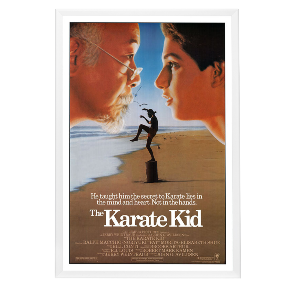 "Karate Kid" (1984) Framed Movie Poster