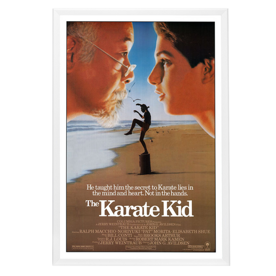 "Karate Kid" (1984) Framed Movie Poster