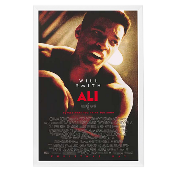 "Ali" (2001) Framed Movie Poster