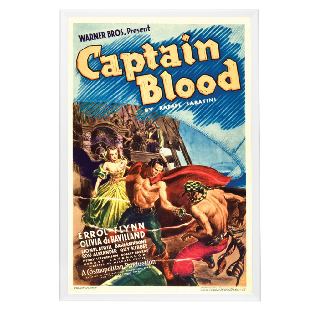 "Captain Blood" (1935) Framed Movie Poster