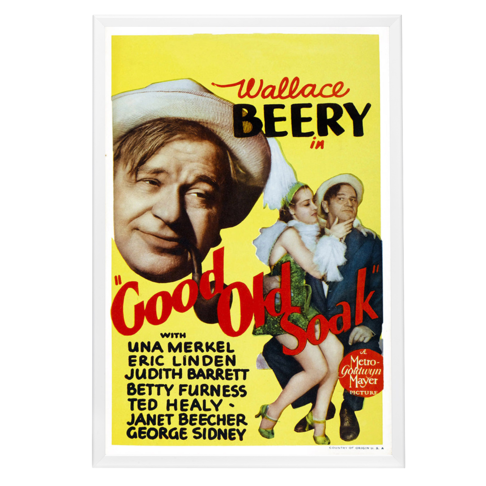 "Good Old Soak" (1937) Framed Movie Poster