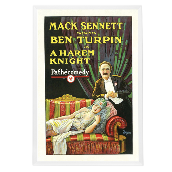 "Harem Knight" (1926) Framed Movie Poster